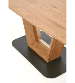 Stół rozkładany BLACKY 160 cm - 220 cm w kolorze dąb złoty