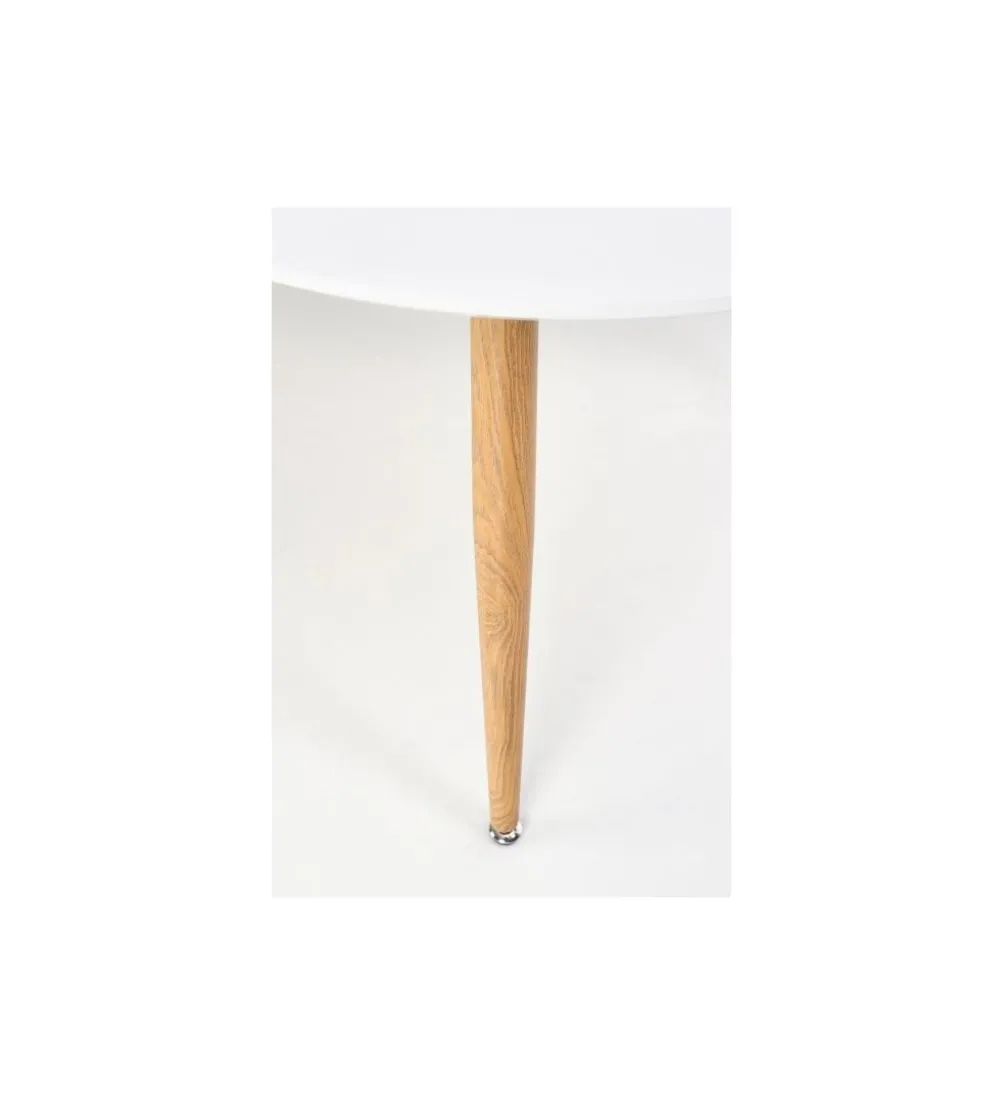 Stół rozkładany CALIBER 160 cm - 200 cm biały