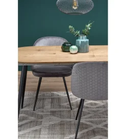 Stół rozkładany COLORADO 120 cm - 160 cm w kolorze dąb złoty