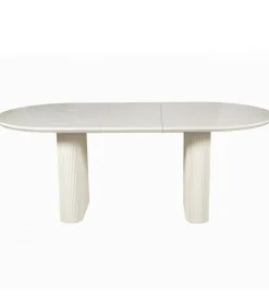 Stół rozkładany COMEDOR od 160 cm do 200 cm beżowy