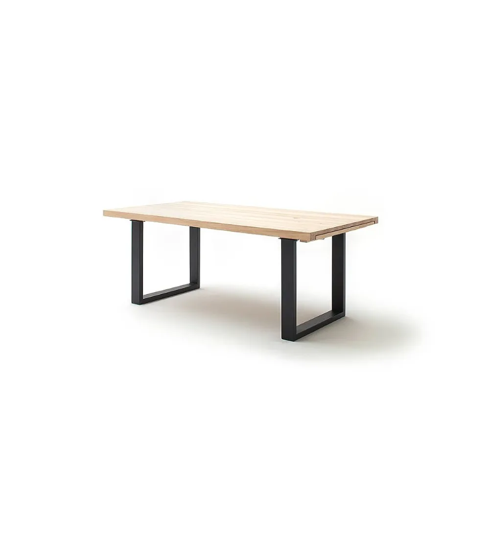 Stół rozkładany DAYTON dąb bianco w różnych rozmiarach 180 cm, 200 cm, 220 cm