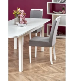 Stół rozkładany FLORIAN 160 cm - 228 cm biały
