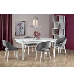 Stół rozkładany FLORIAN 160 cm - 228 cm biały