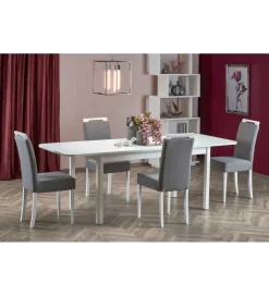 Stół rozkładany FLORIAN 160 cm - 228 cm biały