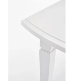 Stół rozkładany FRYDERYK 160 cm - 240 cm biały