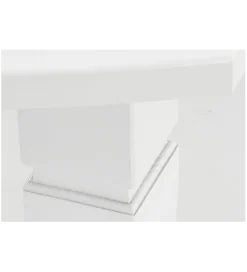 Stół rozkładany FRYDERYK 160 cm - 240 cm biały