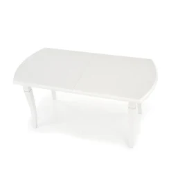 Stół rozkładany FRYDERYK 160 cm - 240 cm biały
