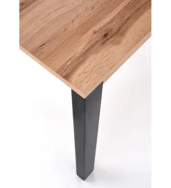 Stół rozkładany GINO 100 cm - 135 cm w kolorze dąb wotan