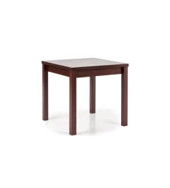Stół rozkładany GRACJAN 80 cm - 160 cm w kolorze ciemny orzech