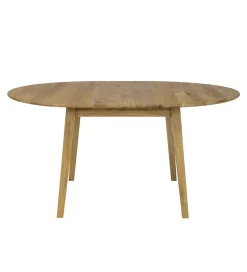Stół rozkładany HARIS 118 cm - 158 cm drewno dąb