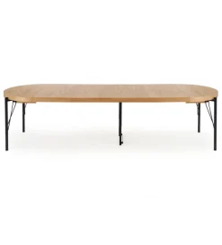 Stół rozkładany INFERNO 100 cm - 300 cm w optyce dębu naturalnego