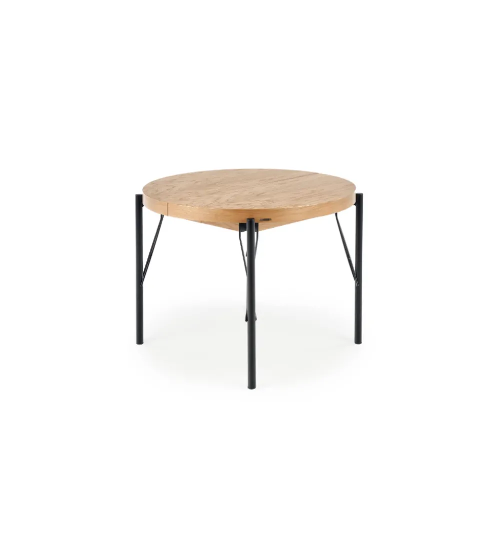 Stół rozkładany INFERNO 100 cm - 300 cm w optyce dębu naturalnego