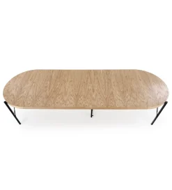 Stół rozkładany INFERNO 100 cm - 300 cm w optyce dębu naturalnego