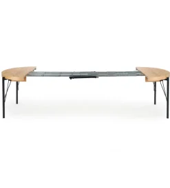 Stół rozkładany INFERNO 100 cm - 300 cm w optyce dębu naturalnego