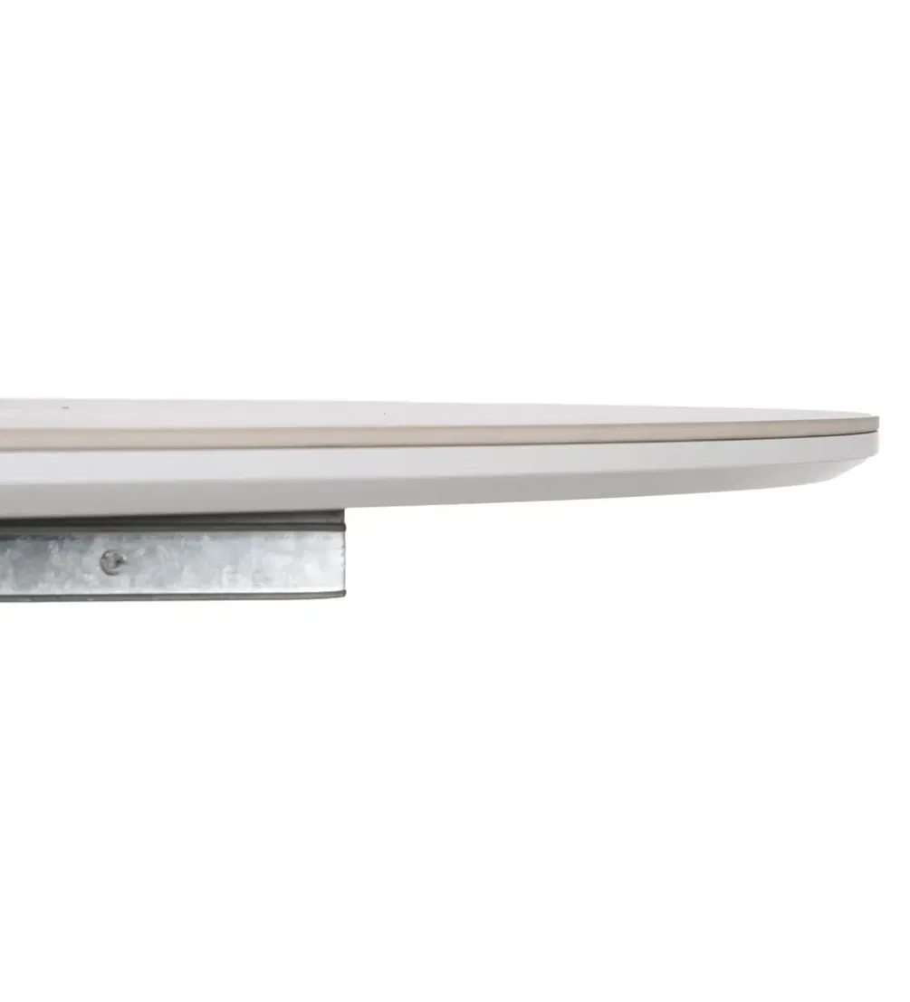 Stół rozkładany JAMEOX 120 cm czarny blat ceramika w optyce marmuru