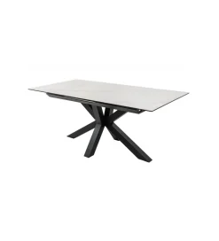 Stół rozkładany JUKON Eternity 180 cm - 225 cm ceramika optyka marmuru