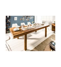 Stół rozkładany Lagos 160 cm - 240 cm drewno Sheesham