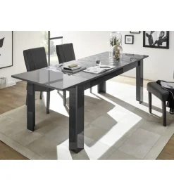 Stół rozkładany MIRO 137 cm - 185 cm antracytowy