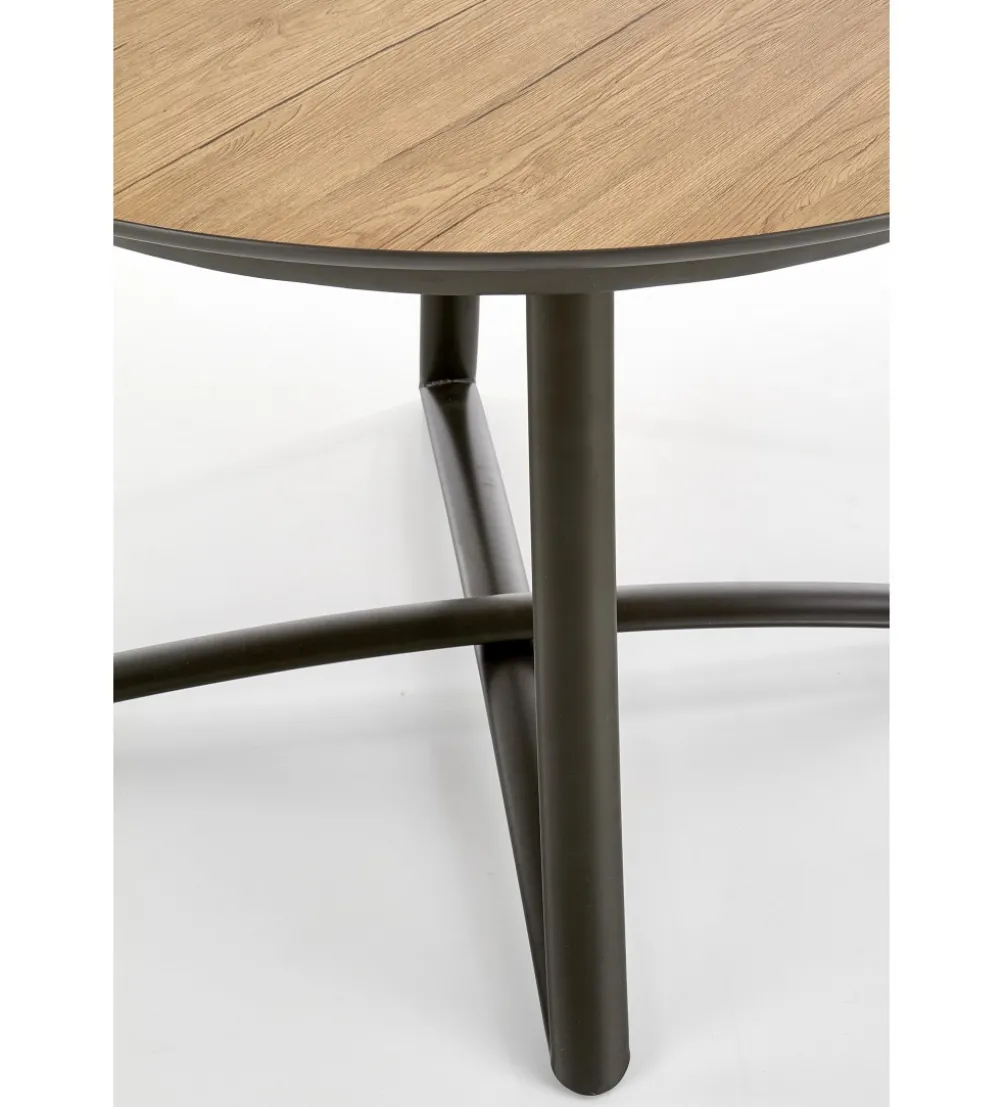 Stół rozkładany MORETTI 118 cm - 148 cm w kolorze dąb złoty
