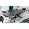 Stół rozkładany ONTARIO Euphoria 180 Cm - 220 Cm - 260 Cm Ceramika W Optyce grafitu