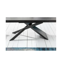 Stół rozkładany ONTARIO Euphoria 180 Cm - 220 Cm - 260 Cm Ceramika W Optyce grafitu