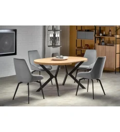 Stół rozkładany PERONI 100 cm - 250 cm w kolorze dąb złoty