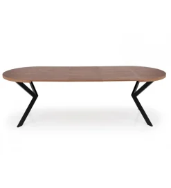 Stół rozkładany PERONI II 100 cm - 250 cm w optyce drewna orzech