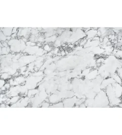 Stół rozkładany PERONI II 100 cm - 250 cm w optyce białego marmuru