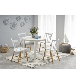 Stół rozkładany RINGO 102 cm - 142 cm biały