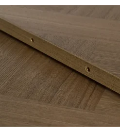 Stół rozkładany TAREMOTO od 160 do 200 cm naturalny czarny