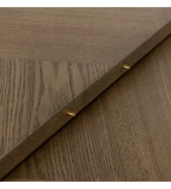 Stół rozkładany TAREMOTO od 160 do 200 cm naturalny czarny
