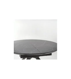 Stół rozkładany VERTIGO 130 cm - 180 cm w optyce czarnego marmuru
