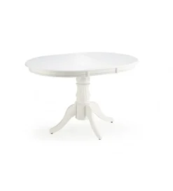 Stół rozkładany WILLIAM 90 cm - 124 cm biały
