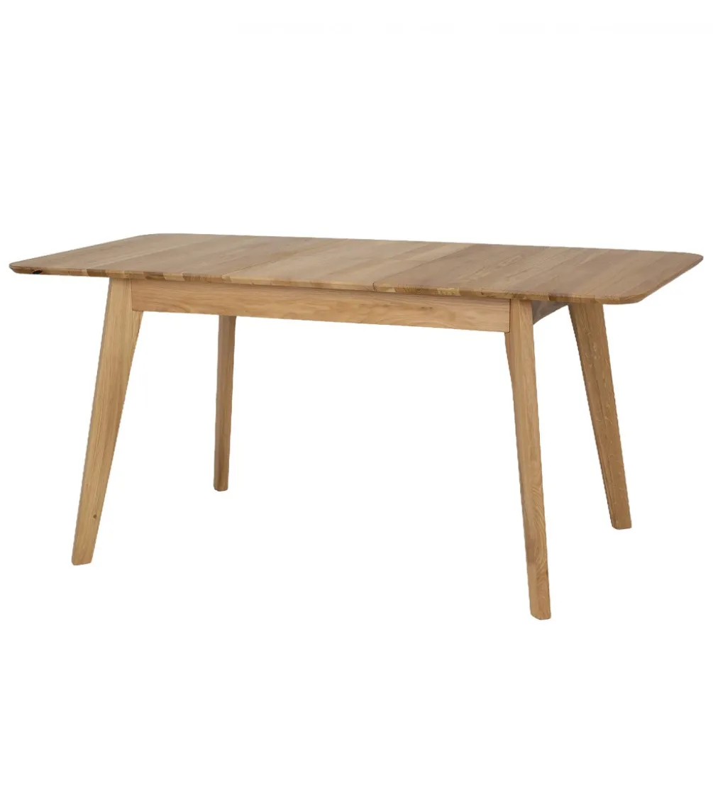 Stół rozkładany ZANDI 120 cm - 157 cm drewno dąb