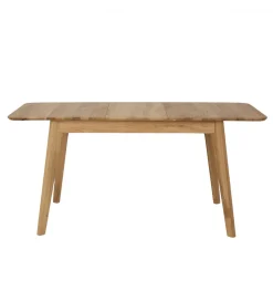Stół rozkładany ZANDI 120 cm - 157 cm drewno dąb