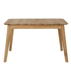 Stół rozkładany ZANDI 120 cm - 157 cm drewno dąb