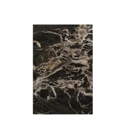Stół SCHICKERIA 80 cm efekt czarnego marmuru