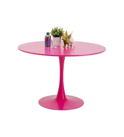 Stół SCHICKERIA 110 cm różowy