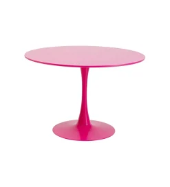 Stół SCHICKERIA 110 cm różowy