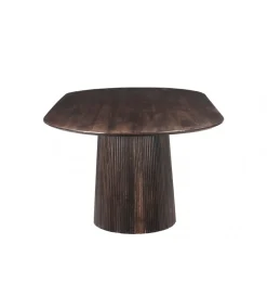 Stół SELVETOR 230 cm drewno mango w kolorze orzecha