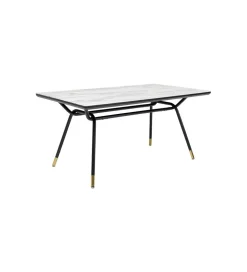 Stół South Beach 160 cm w optyce marmuru