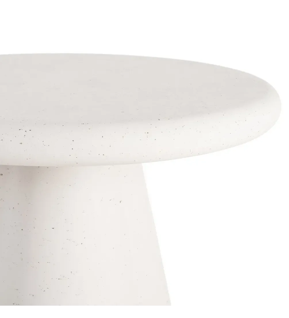 Stół TERRAZZI 120 cm białoszary
