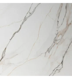 Stół TRANKY 180 x 90 cm ciemno brązowy blat ceramika