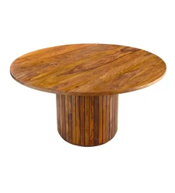 Stół TRES CHIC 140 cm drewno sheesham naturalny