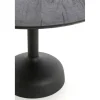 Stół TUNJA 120 cm czarny
