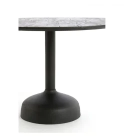 Stół TUNJA 120 cm czarny