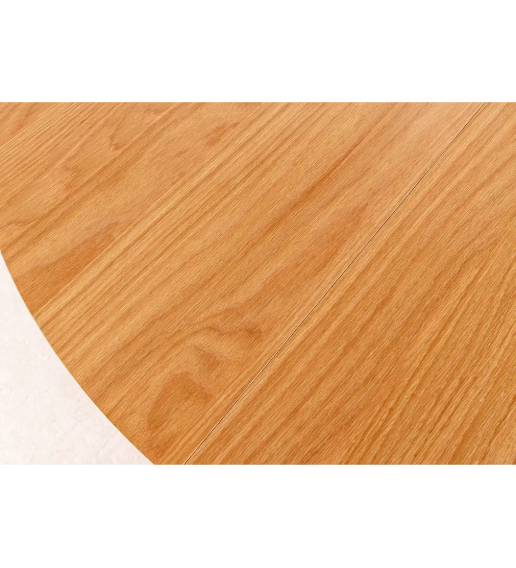Stół VALHALLA WOOD okrągły 120-160-200cm rozkładany dąb naturalny