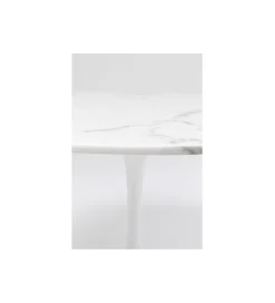 Stół VENETO 110 cm marmur biały