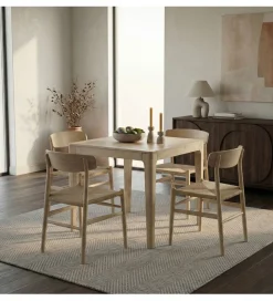 Stół WOHNLING 80 cm drewno mango naturalny