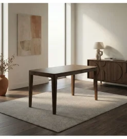 Stół WOHNLING 120 cm drewno mango odcień orzecha
